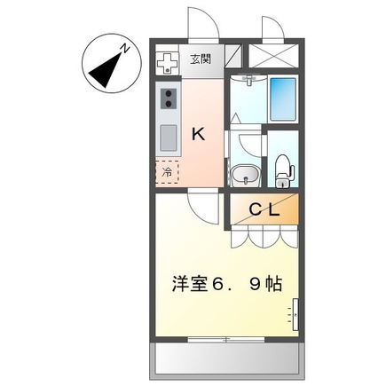 コンフォール・戸手の間取り