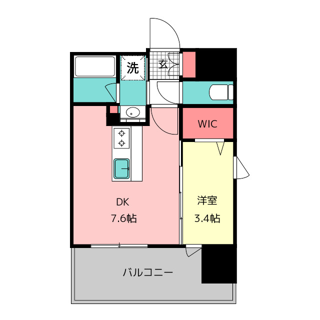 ＬＡＮＤＩＣ　ＢＡＹ　ＦＩＥＬＤの間取り