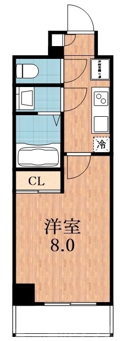 エセリアル喜連瓜破の間取り