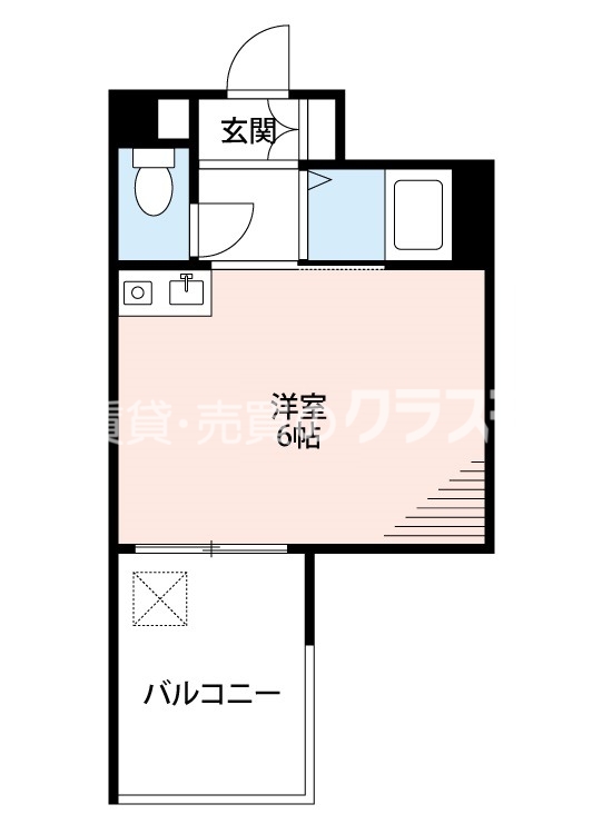 サンキャドマスMinami・堀江の間取り