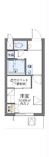 レオパレスＭＩＭＵＲＡの間取り