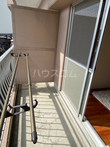 【豊橋市北山町のマンションのバルコニー】