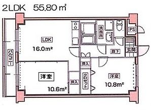 プラザ本町イーストの間取り