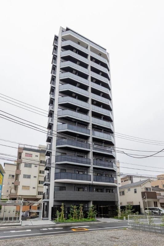 【豊島区巣鴨のマンションの建物外観】