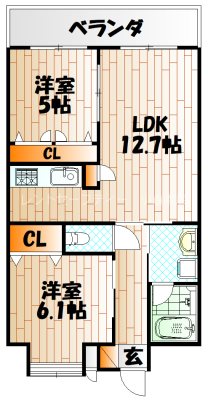 リード大手町の間取り