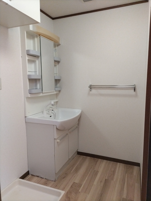 洗面設備　洗面所です