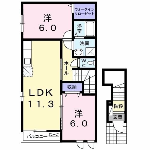プリムローズ桜_間取り_0