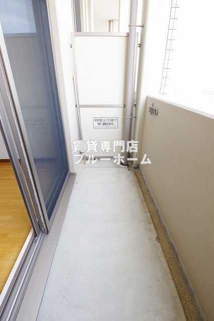 バルコニー　広いバルコニーです！