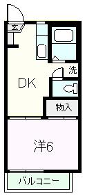 稲敷郡阿見町大字阿見のアパートの間取り