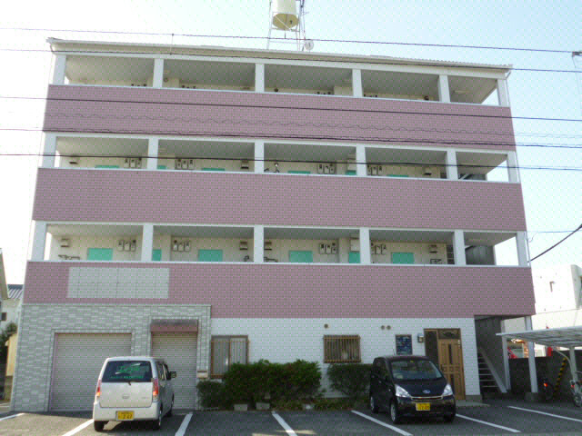 徳島市昭和町のアパートの建物外観