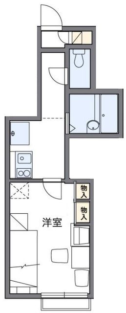 レオパレス雷塚IIの間取り