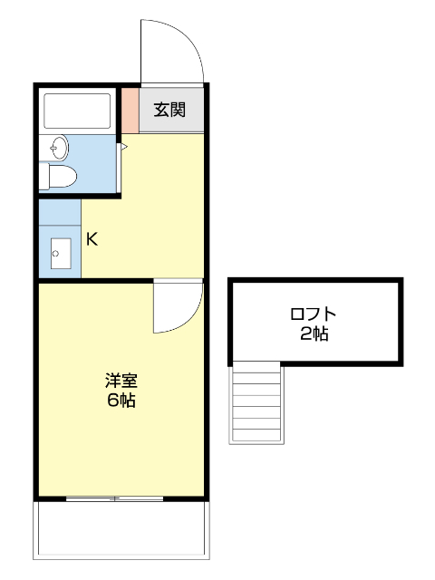 カーサＳ・Ｋの間取り