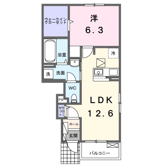 プラーンドルXVIの間取り