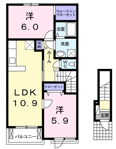 グリーンガーデンの間取り