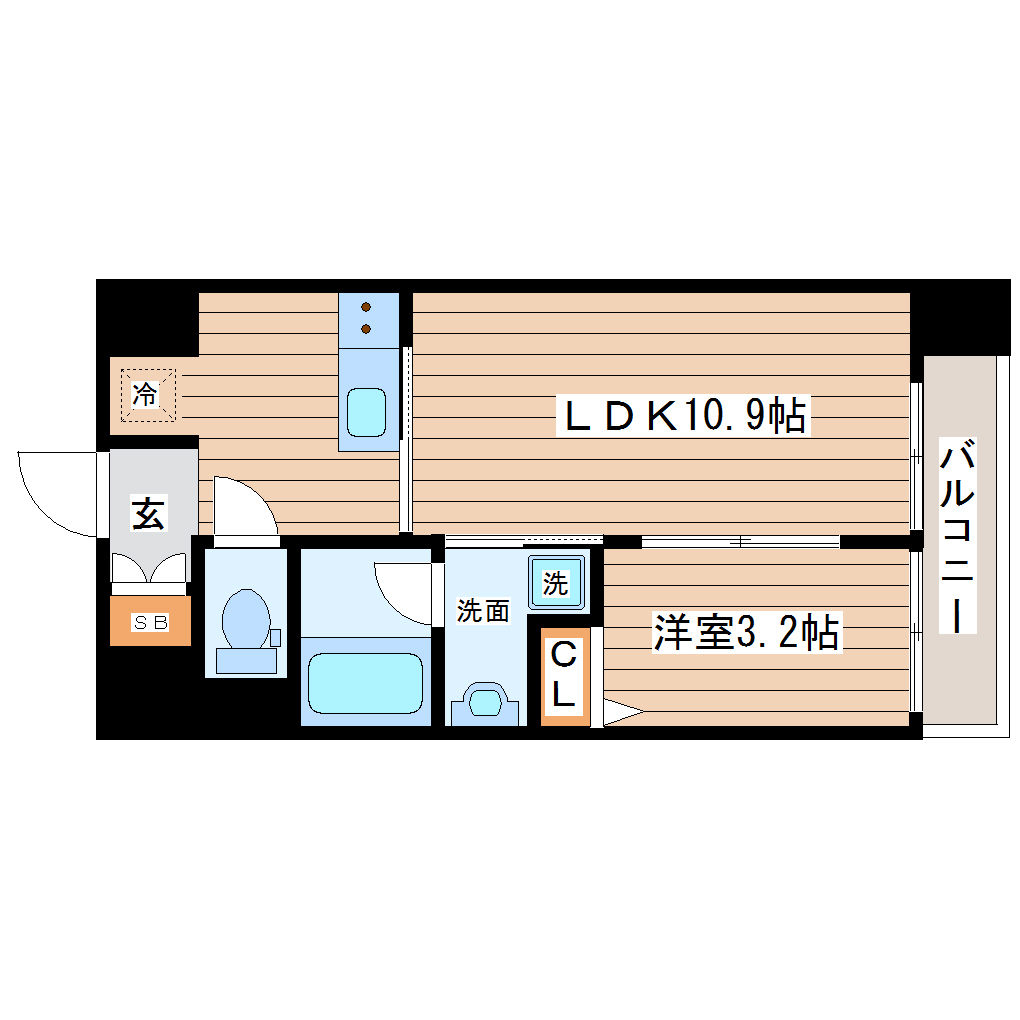 バリューエクセの間取り