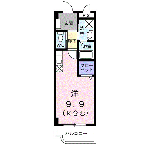 エスポワール　アゲダの間取り