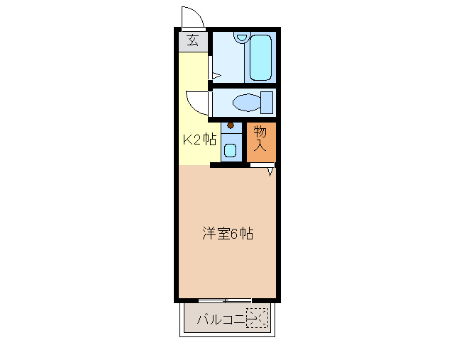 α（アルファ）の間取り