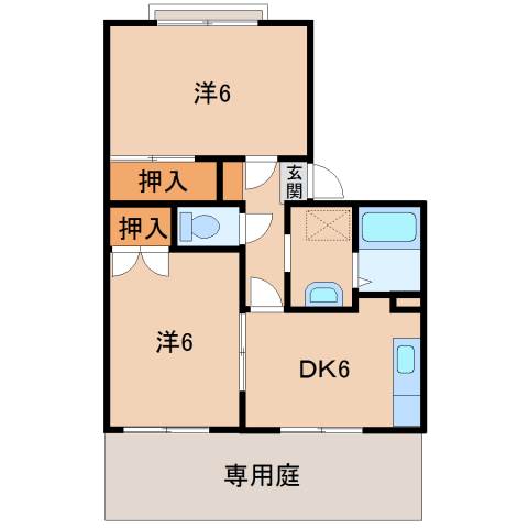 タウニィ東山の間取り