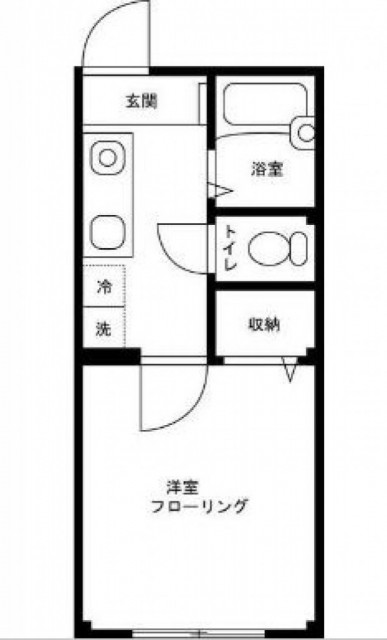 ハイム西原の間取り