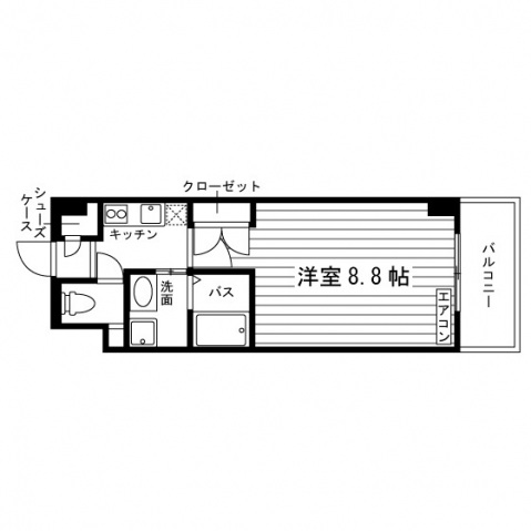 ルガール志木の間取り