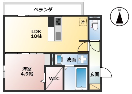 ペルショワールの間取り