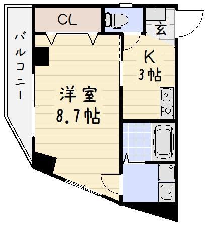 矢島ビルの間取り