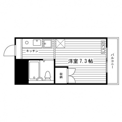 フェニックス二条の間取り