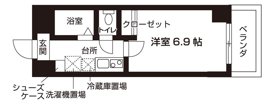 FELIA津田沼の間取り