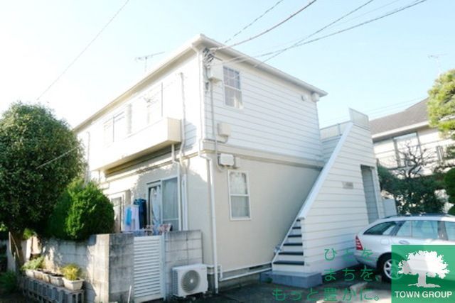 【大田区南久が原のアパートの駐車場】