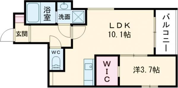 マルベリーフィールド庄原NEXTの間取り