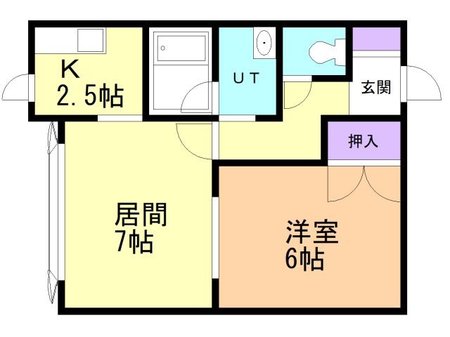 クォーターレストの間取り