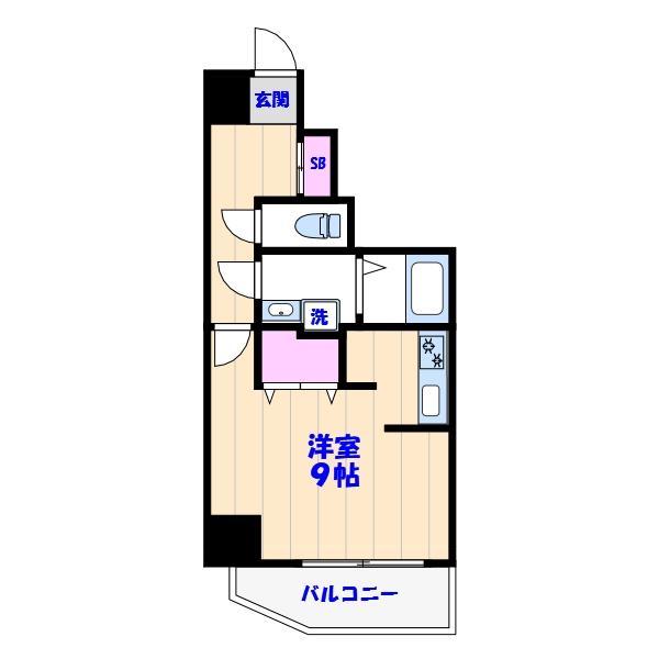 ミツヤ富浜マンションの間取り