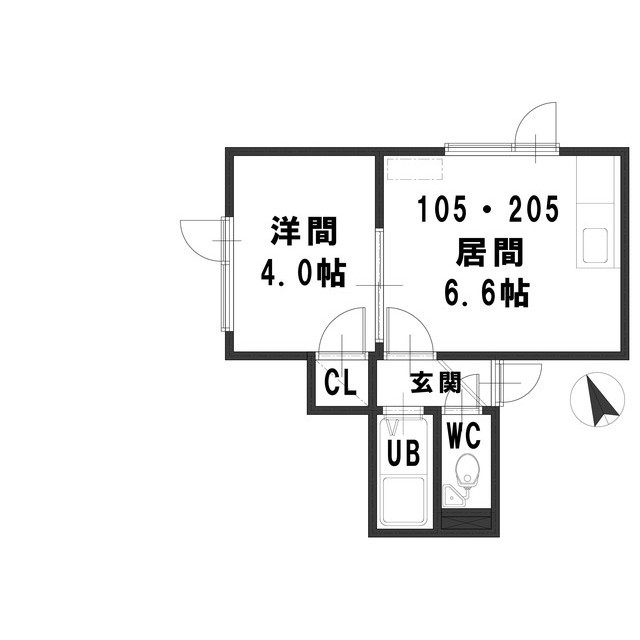 ルミエールウエストの間取り