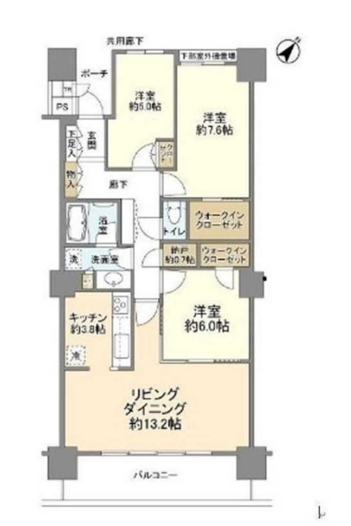 シティタワー品川の間取り