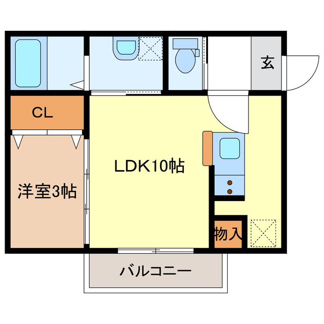 Merveille御薗の間取り