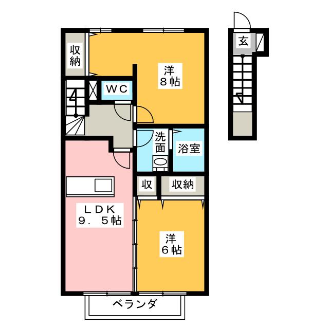 リアンＴの間取り