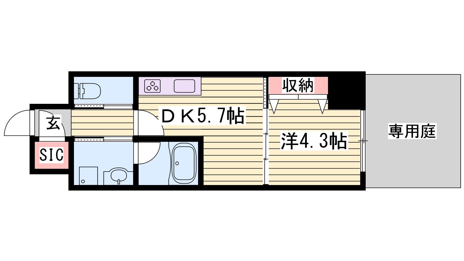 ベラ・ルーナの間取り