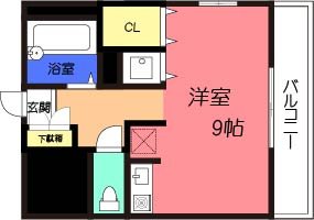 高槻市今城町のマンションの間取り