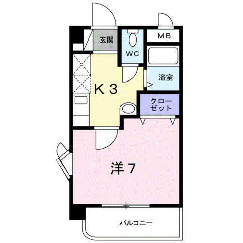 シーポート花時計の間取り