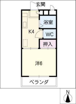 ケントハイツＡ棟の間取り