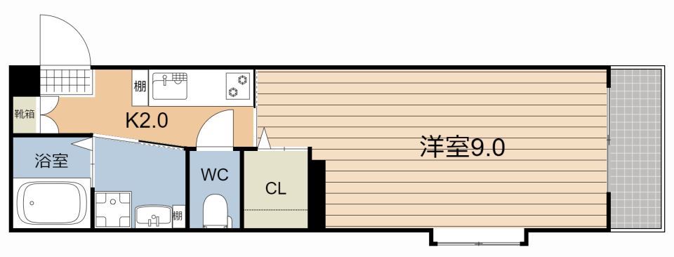 ヴィクトワール六番館の間取り