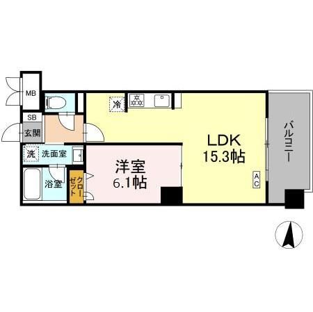 仮)D-ROOM小倉3丁目の間取り