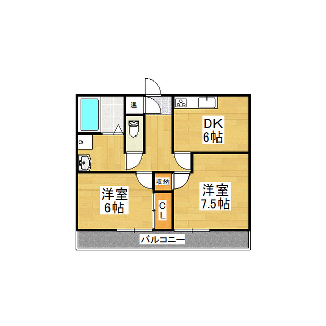 マンションシエスタの間取り