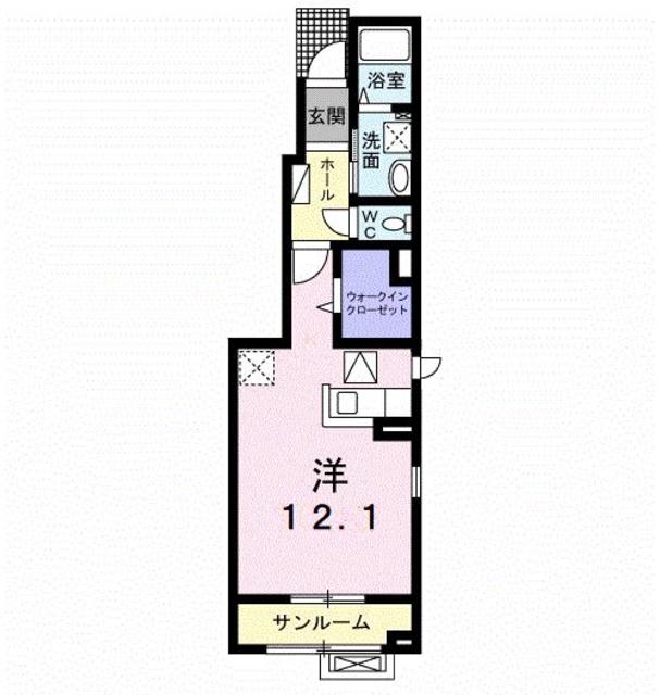 サウスパークＳ－Ａの間取り