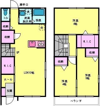 レトア千日の間取り