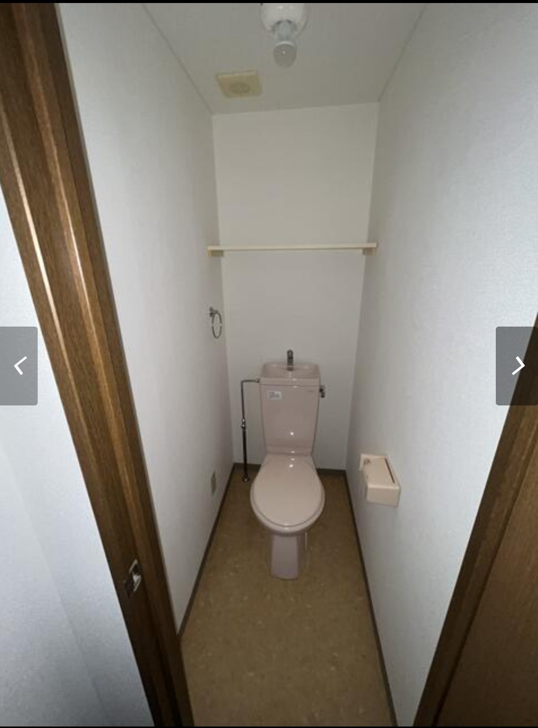 トイレ　室内写真は別部屋です