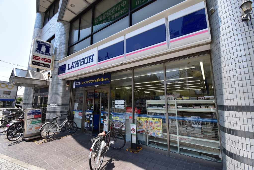 コンビニ　ローソン 早子町店（コンビニ）まで166m