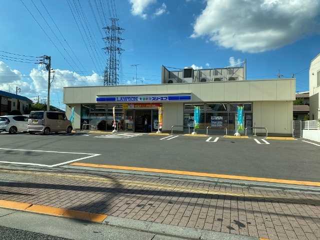 コンビニ　ローソン・スリーエフ日野旭が丘二丁目店（コンビニ）まで614m