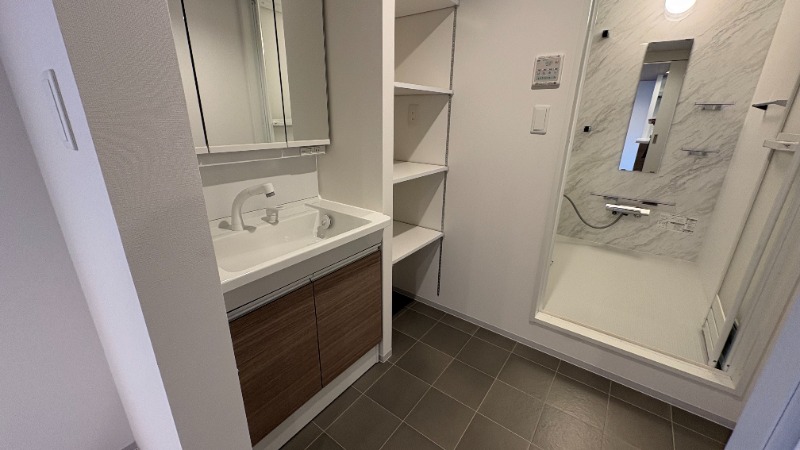 洗面設備　脱衣所