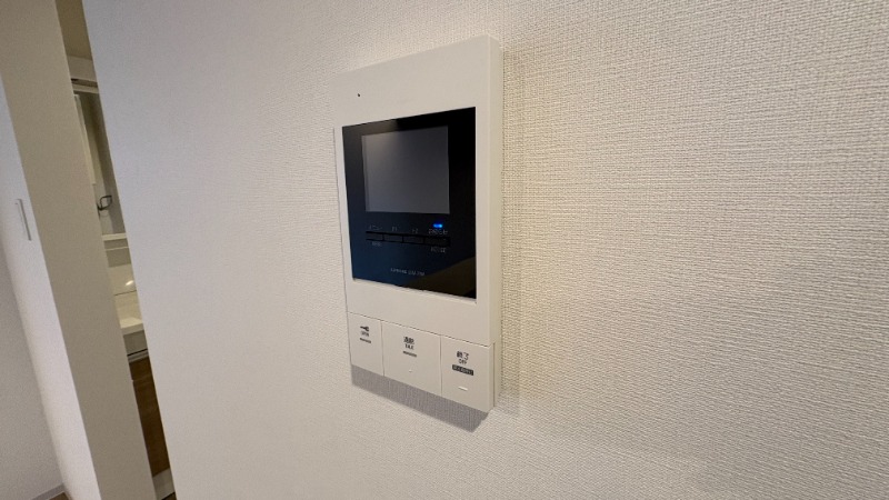 セキュリティ　モニター付きインターホン